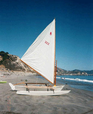 sailing canoe sailing canoe