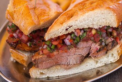 tri tip sandwich