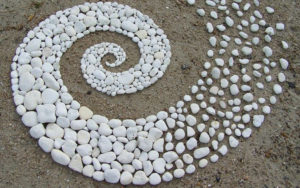 Beach Art by Andy Goldsworthy