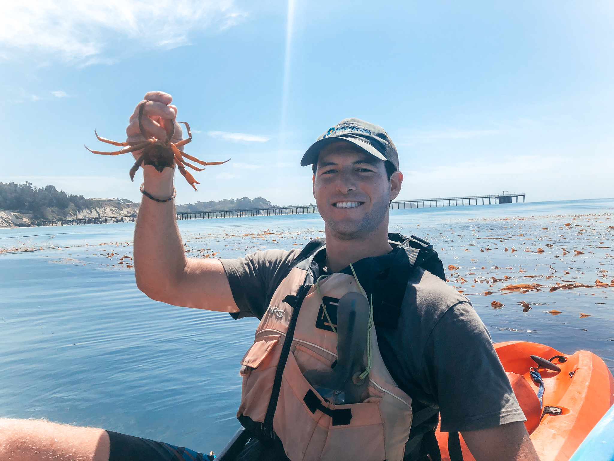 Sea Cave Kayaking at Scorpion Anchorage
