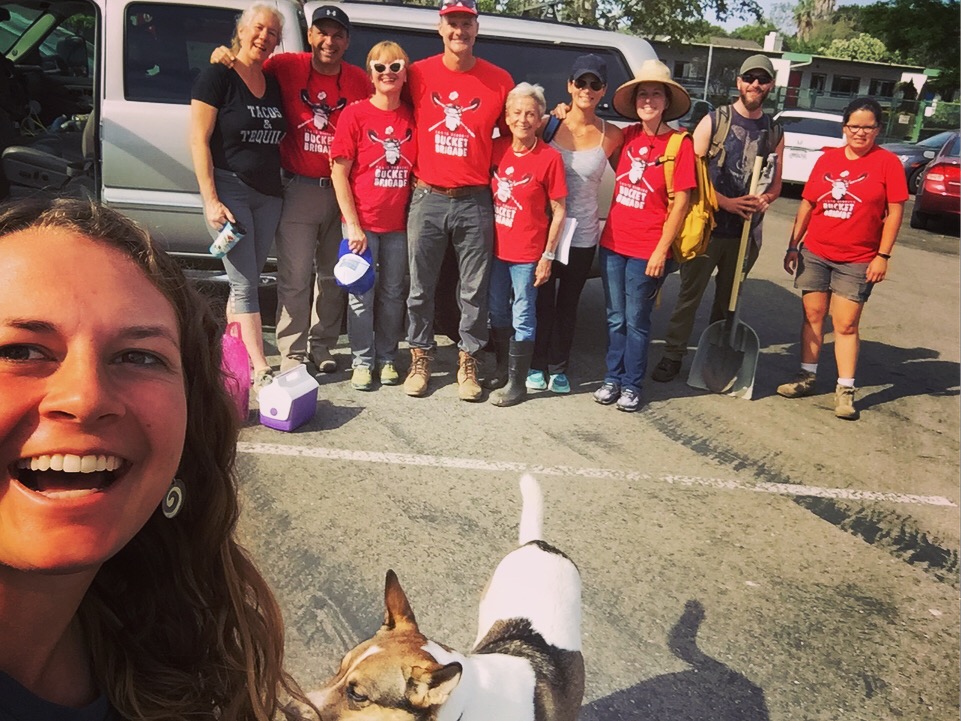 Holiday Fire Clean-Up Volunteering