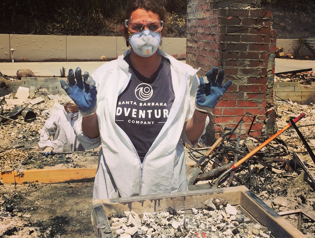 Holiday Fire Clean-Up Volunteering