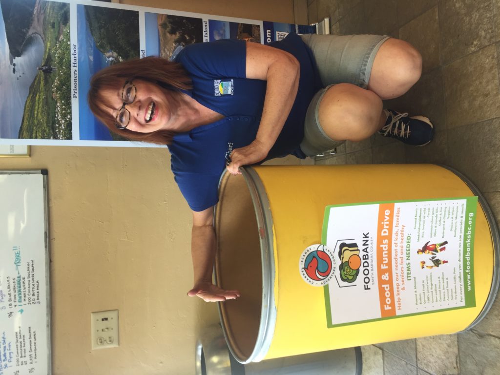 Food Drive with Island Packers and Food Bank of Santa Barbara County