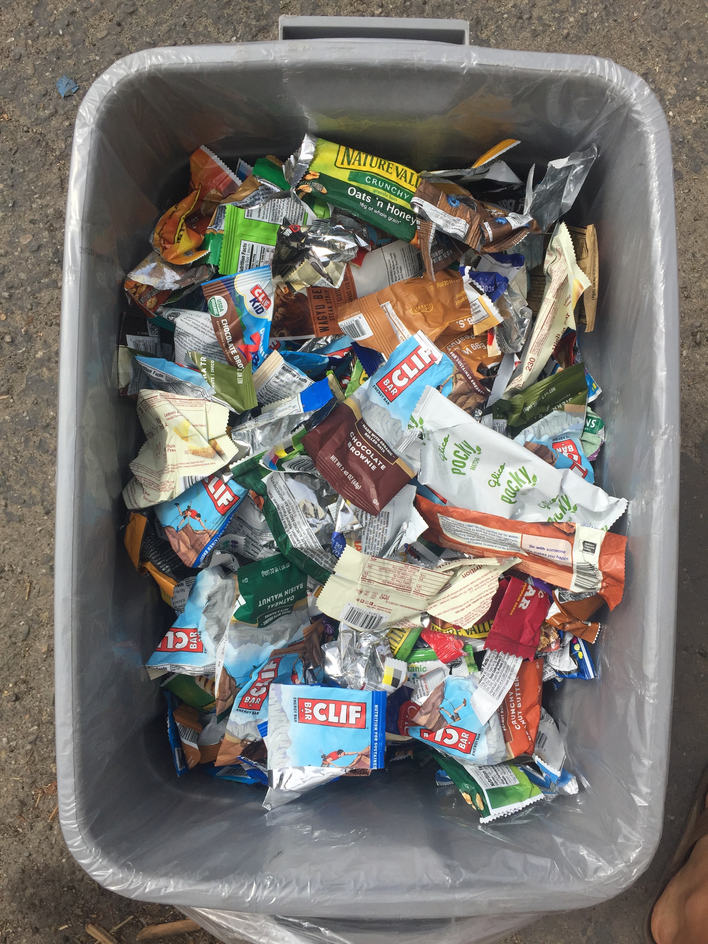 Recycling Energy Bar Wrappers with TerraCycle