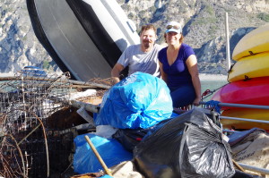 santa cruz island trash cleanup