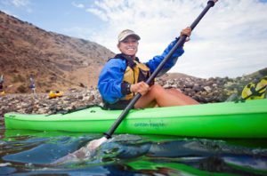 brina, kayaking guide