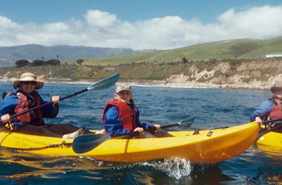 Kayaking Santa Barbara