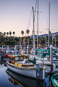 Santa Barbara Harbor Sunset Paddle
