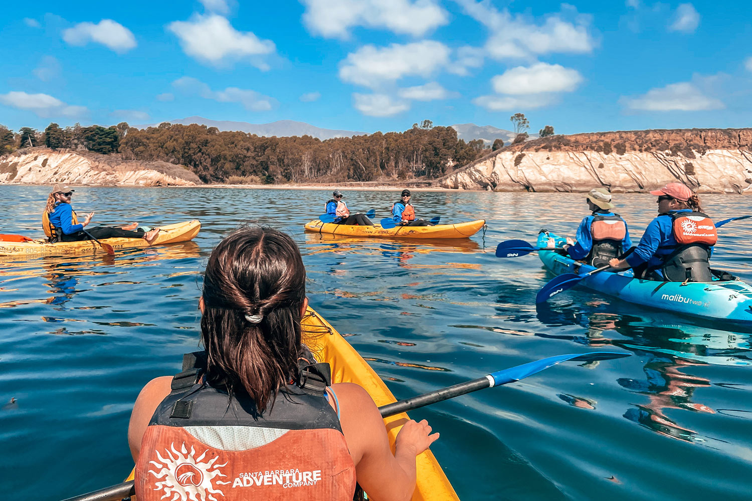 team building Kayak Santa Barbara