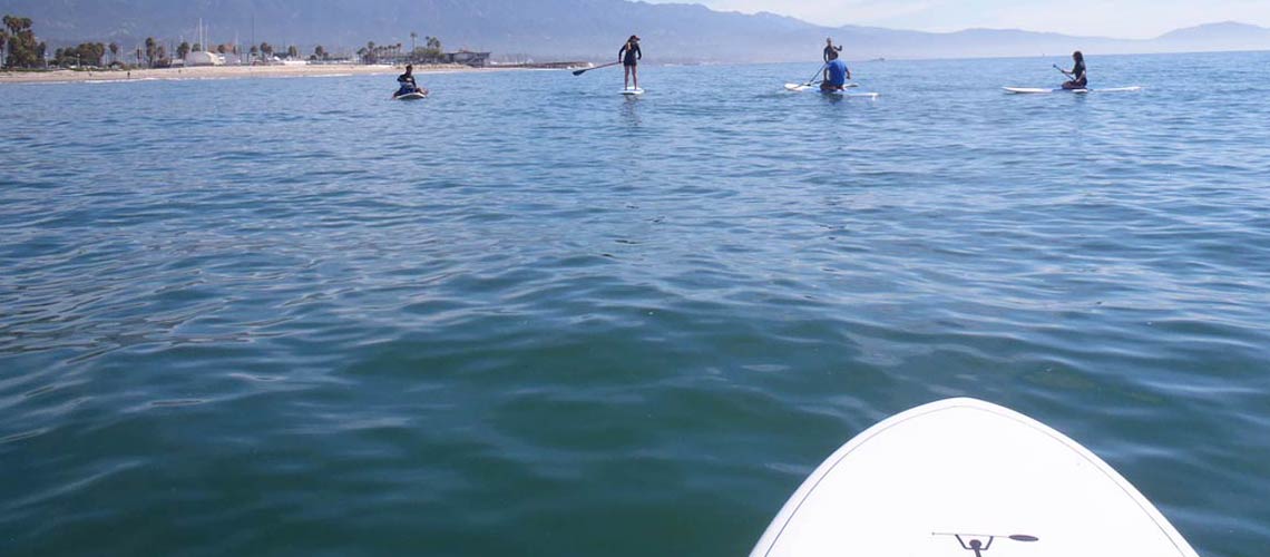 stand up paddle boarding rentals santa barbara
