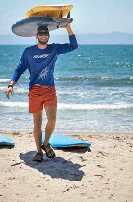 surf lessons in Snata barbara