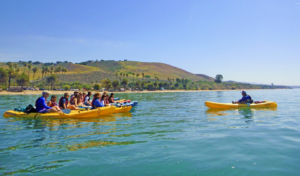 Kayaking at Refugio State Beach